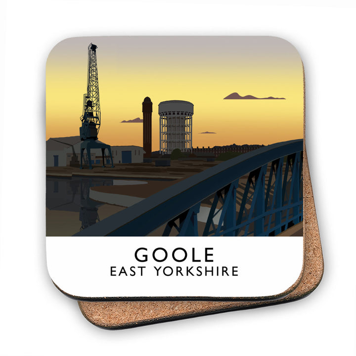 Goole, East Yorkshire MDF Coaster