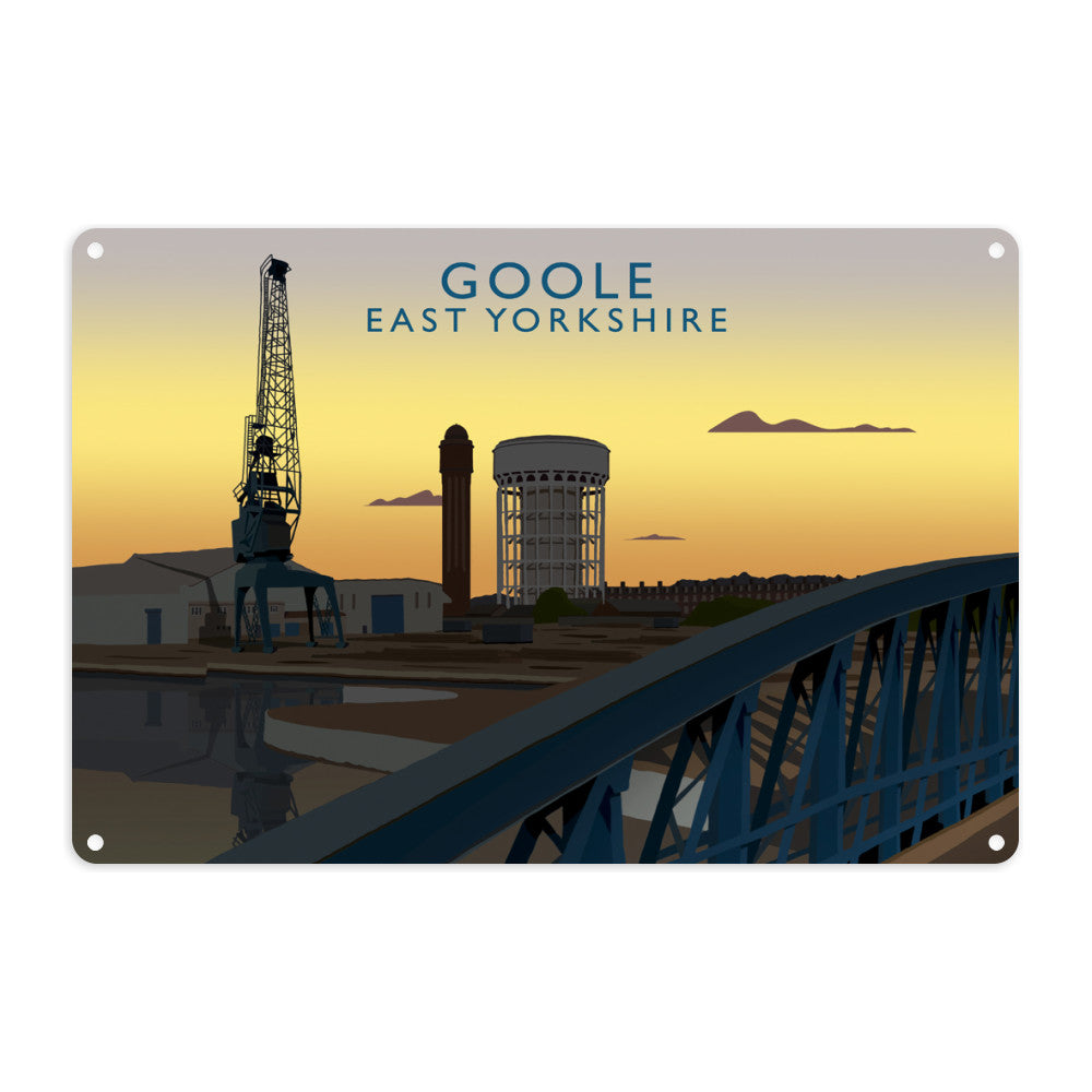 Goole, East Yorkshire Metal Sign