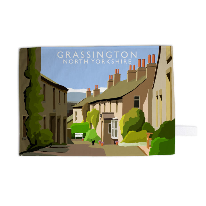 Grassington, North Yorkshire Tea Towel
