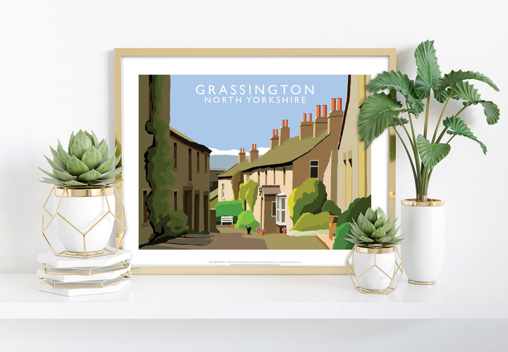 Grassington, North Yorkshire - Art Print