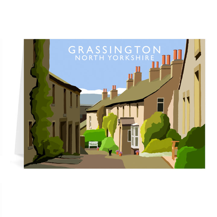Grassington, North Yorkshire Greeting Card 7x5