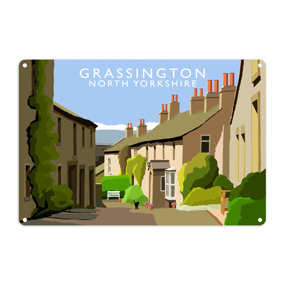 Grassington, North Yorkshire Metal Sign