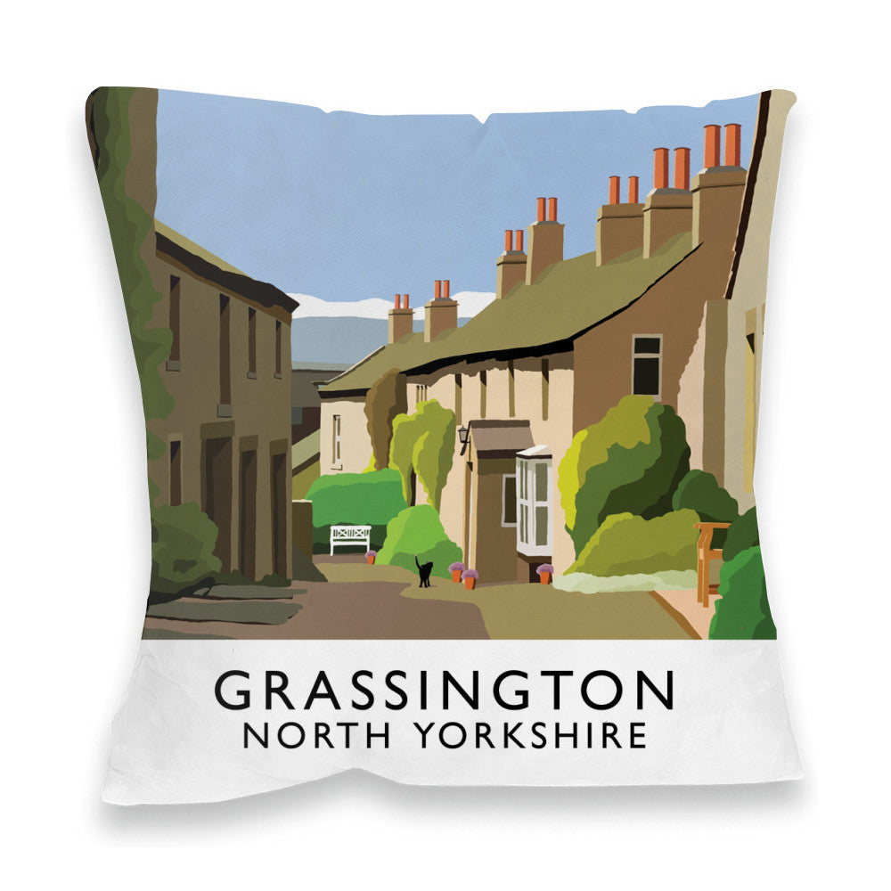 Grassington, North Yorkshire Fibre Filled Cushion