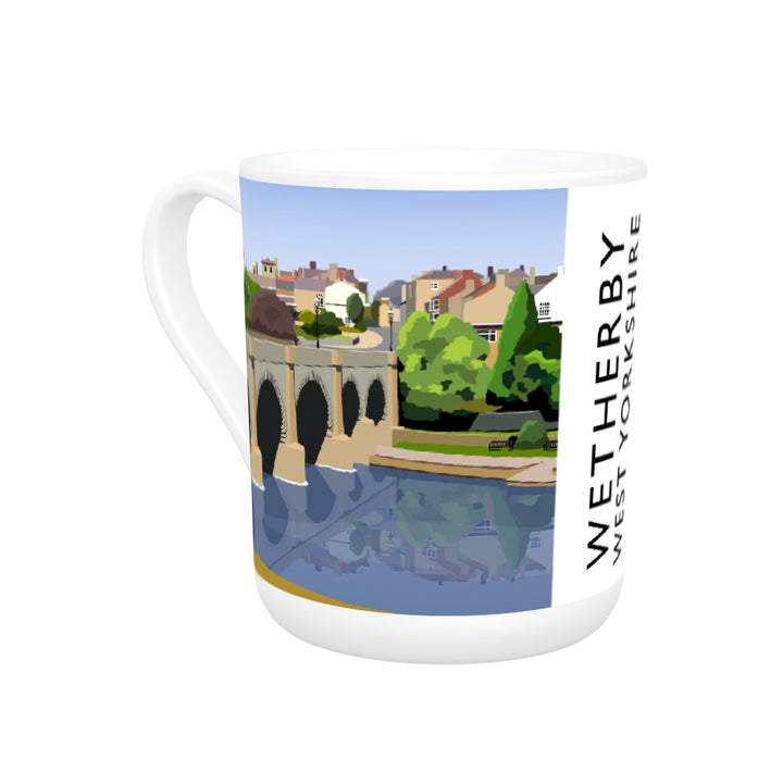 Wetherby, West Yorkshire Bone China Mug