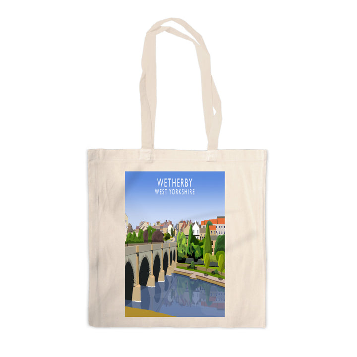Wetherby, West Yorkshire Canvas Tote Bag