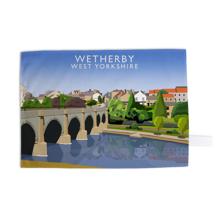Wetherby, West Yorkshire Tea Towel