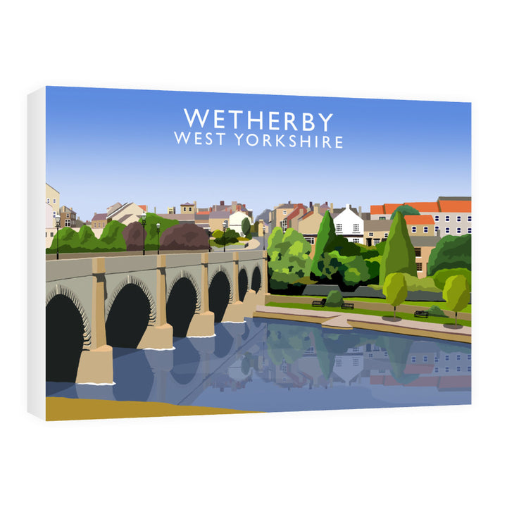 Wetherby, West Yorkshire 60cm x 80cm Canvas