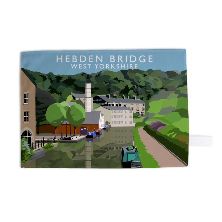 Hebden Bridge, West Yorkshire Tea Towel