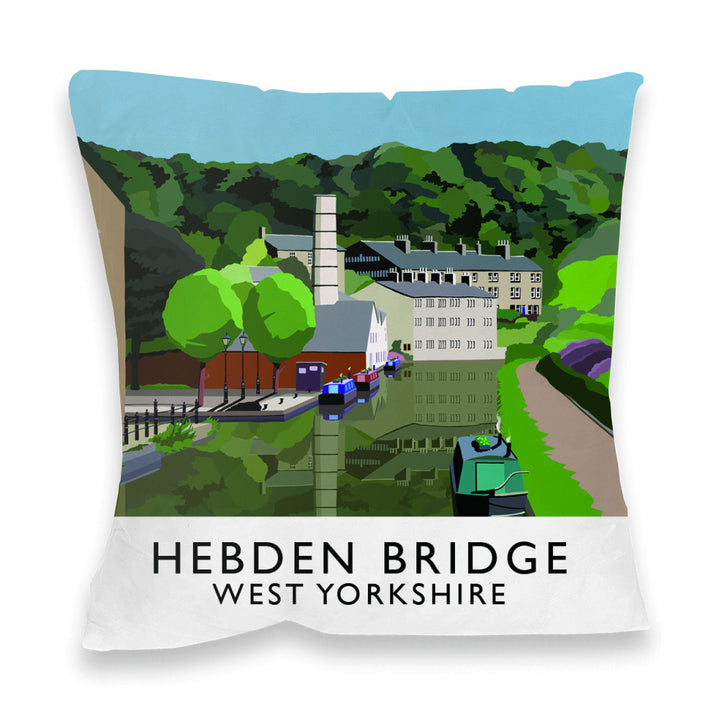 Hebden Bridge, West Yorkshire Fibre Filled Cushion