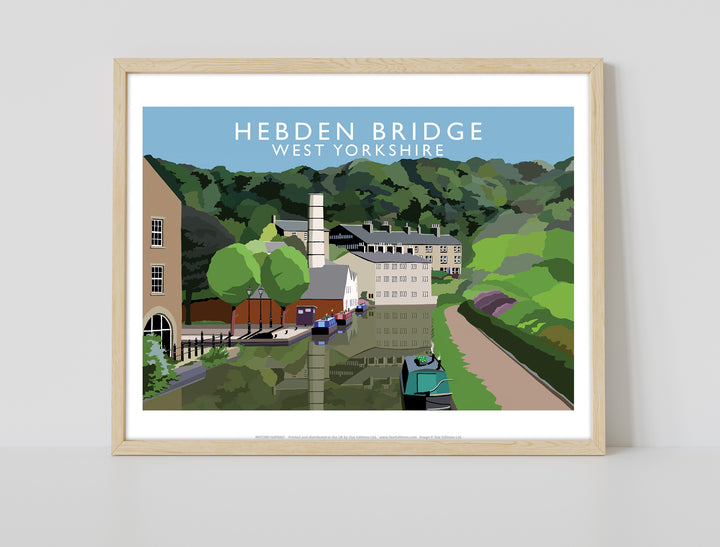 Hebden Bridge, West Yorkshire - Art Print