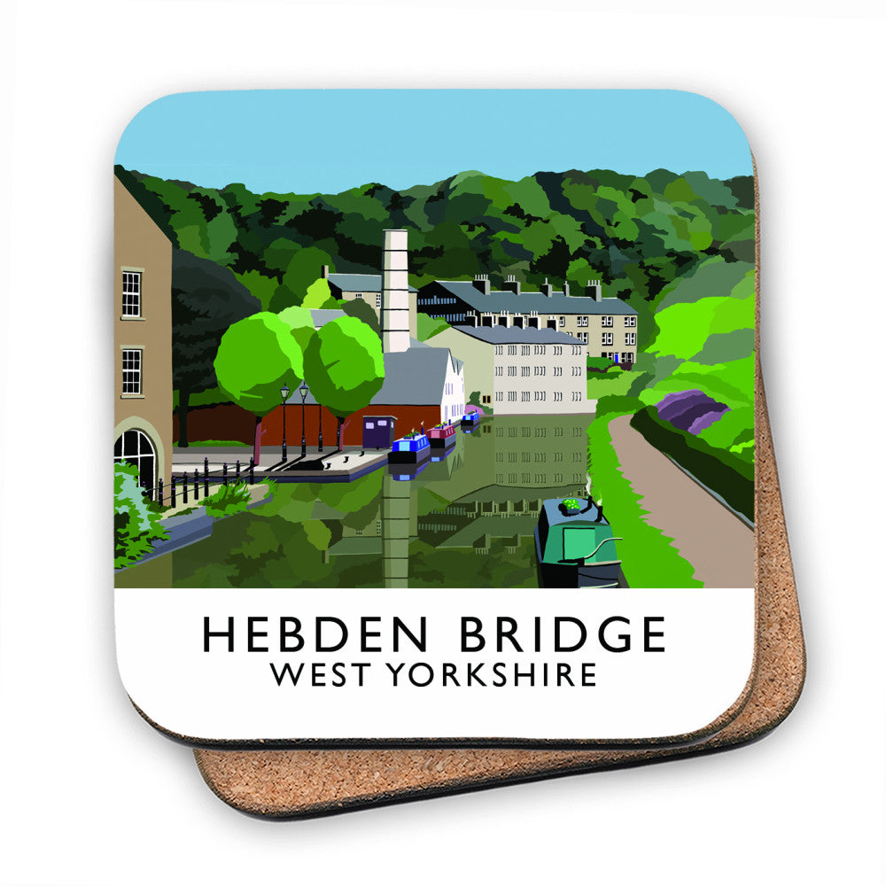 Hebden Bridge, West Yorkshire MDF Coaster