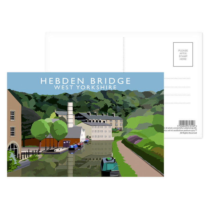 Hebden Bridge, West Yorkshire Postcard Pack