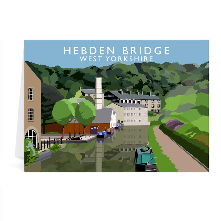 Hebden Bridge, West Yorkshire Greeting Card 7x5