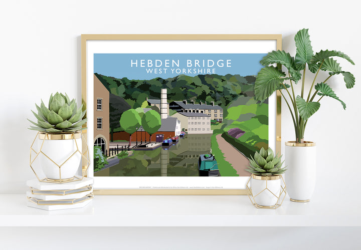 Hebden Bridge, West Yorkshire - Art Print