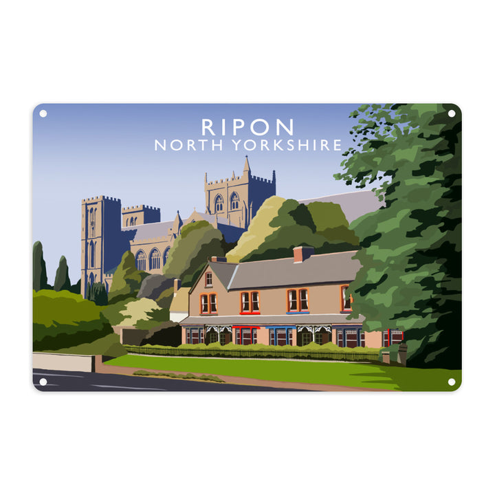 Ripon, North Yorkshire Metal Sign
