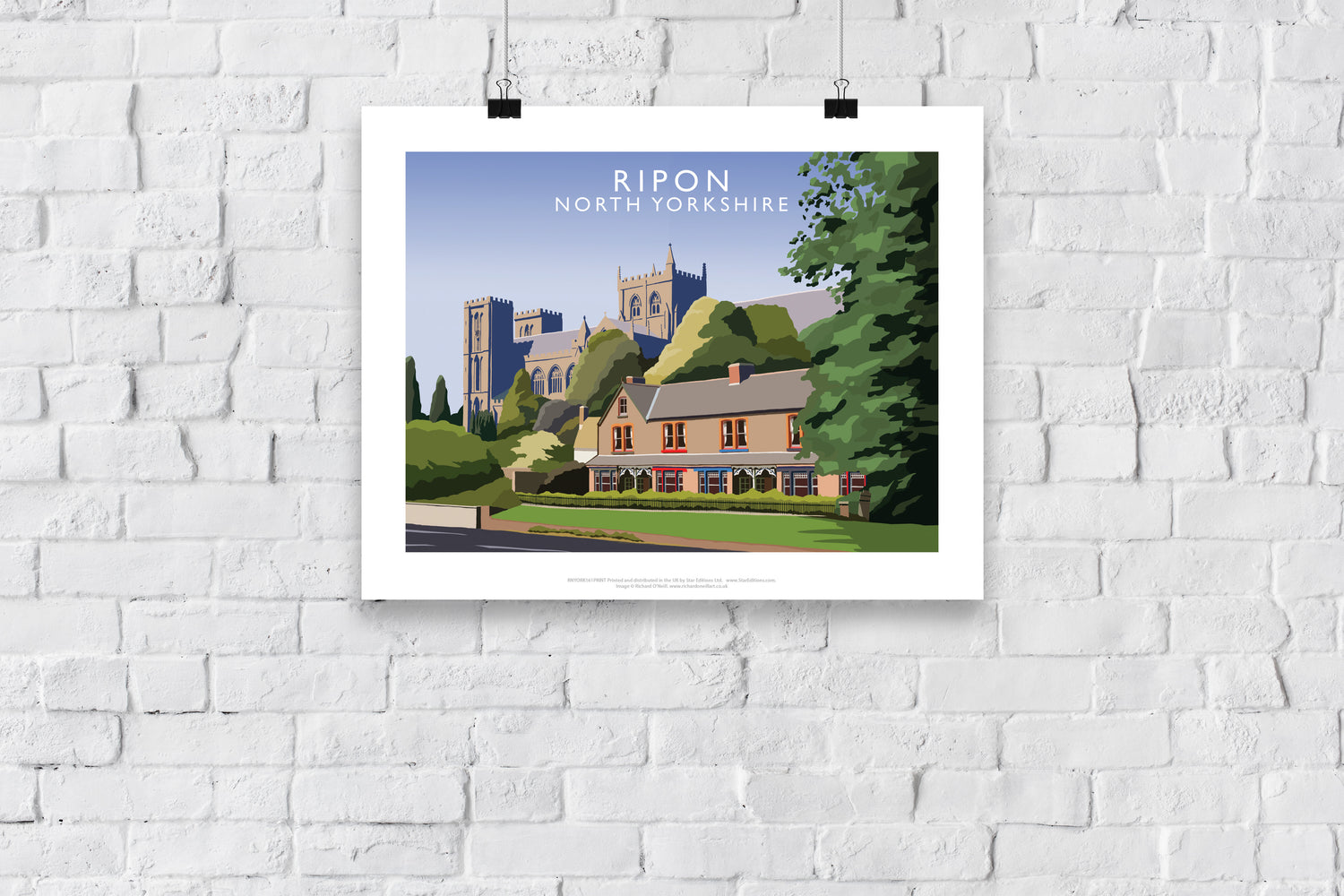 Ripon, North Yorkshire - Art Print