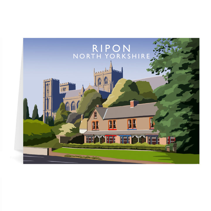 Ripon, North Yorkshire Greeting Card 7x5