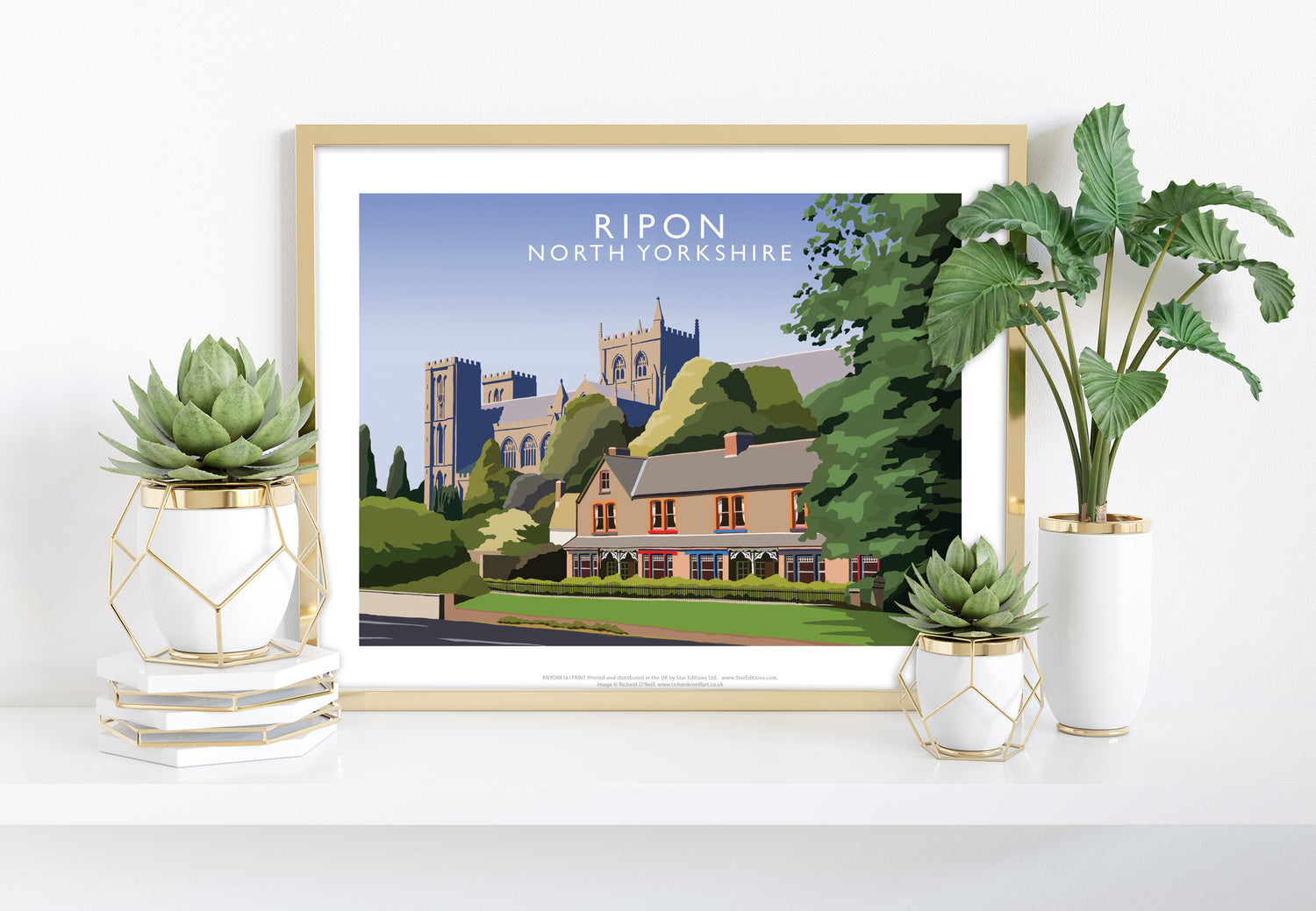 Ripon, North Yorkshire - Art Print
