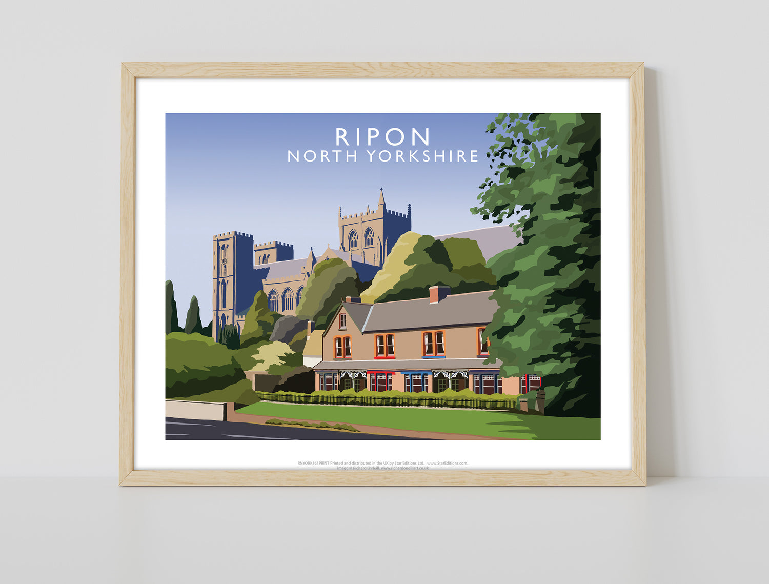 Ripon, North Yorkshire - Art Print