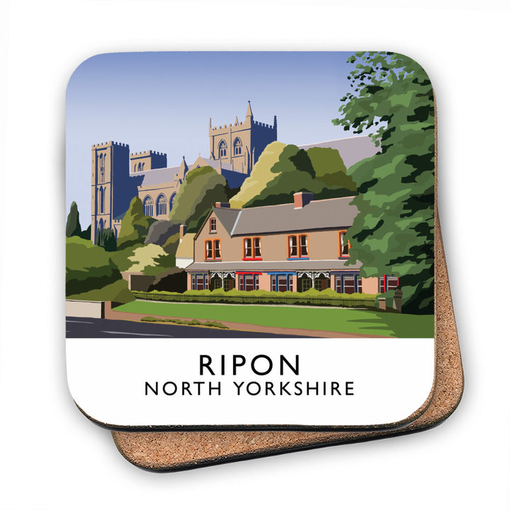 Ripon, North Yorkshire MDF Coaster