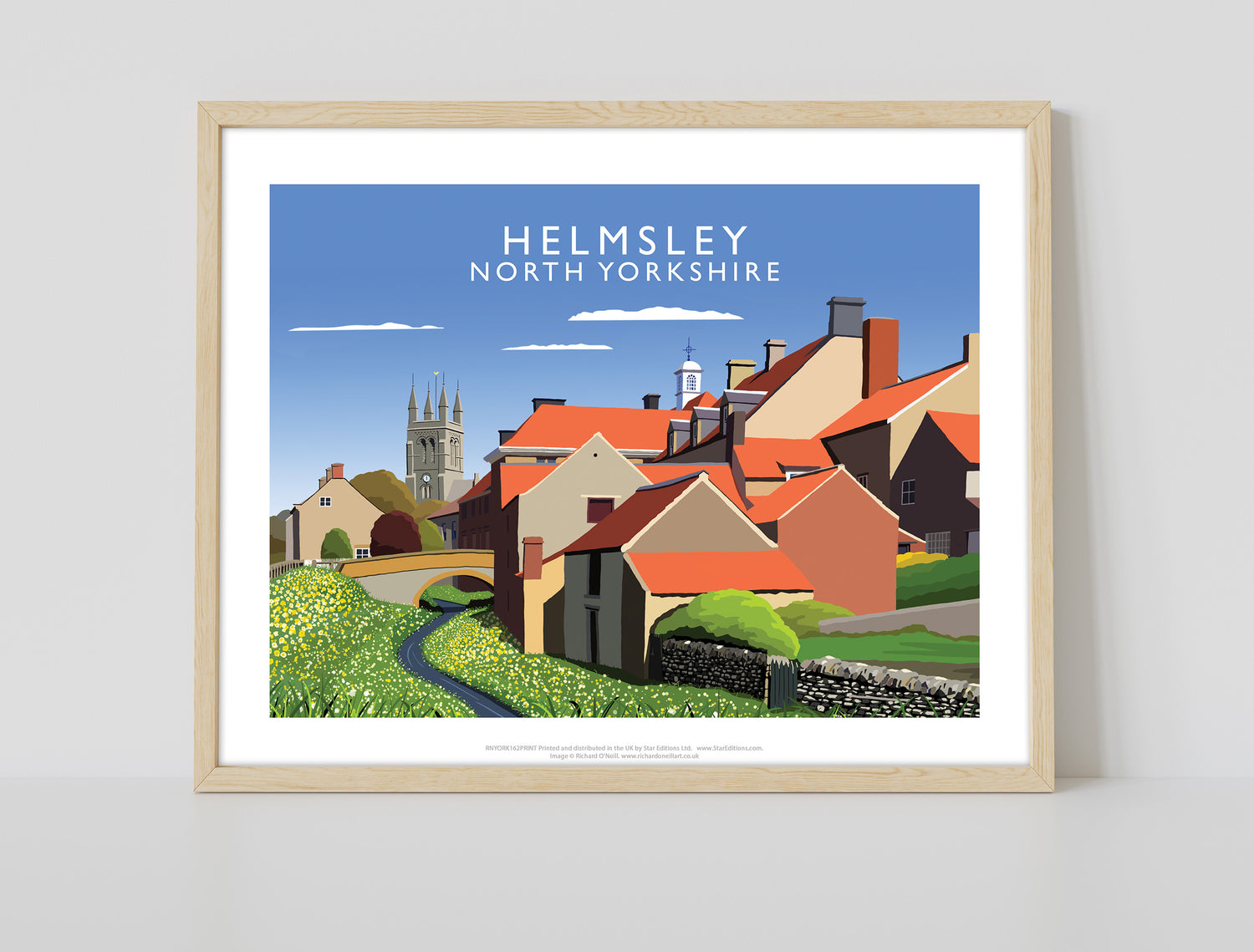 Helmsley, North Yorkshire - Art Print