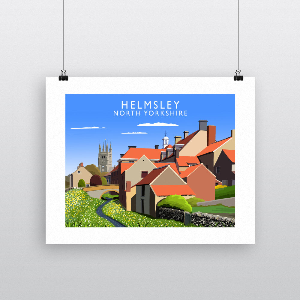 Helmsley, North Yorkshire 90x120cm Fine Art Print