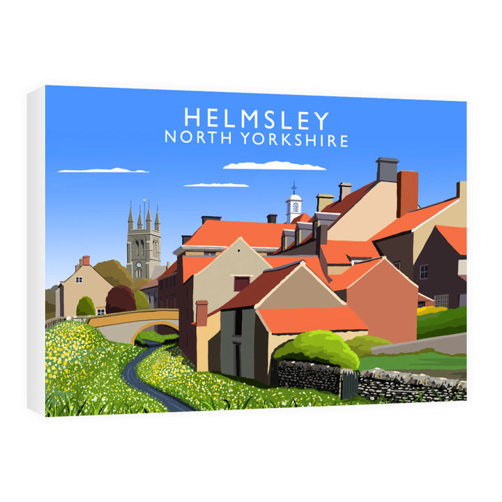 Helmsley, North Yorkshire 60cm x 80cm Canvas