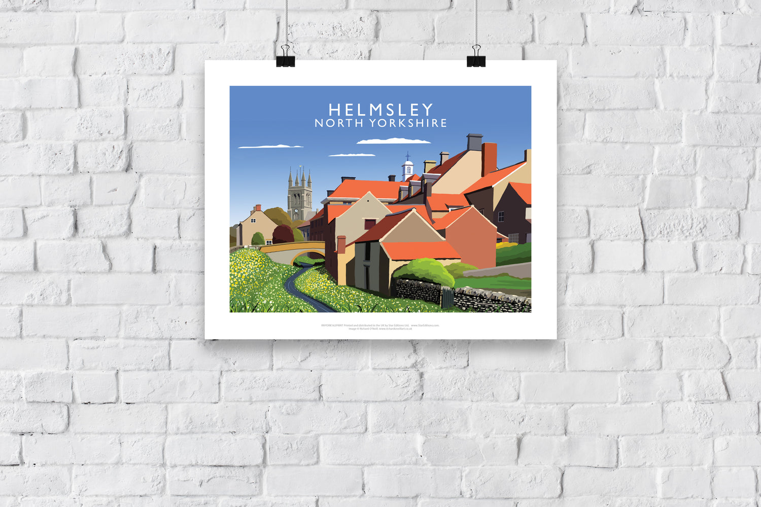 Helmsley, North Yorkshire - Art Print