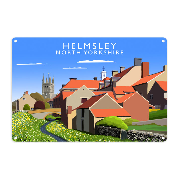 Helmsley, North Yorkshire Metal Sign