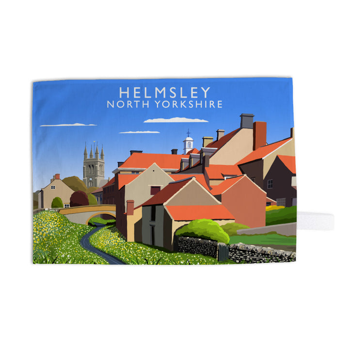 Helmsley, North Yorkshire Tea Towel