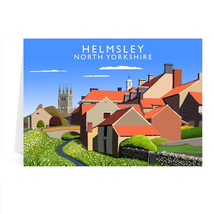 Helmsley, North Yorkshire Greeting Card 7x5