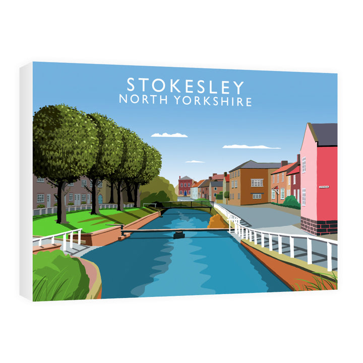 Strokesley, North Yorkshire 60cm x 80cm Canvas