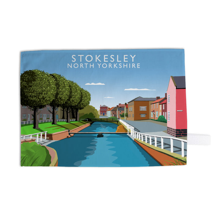 Strokesley, North Yorkshire Tea Towel