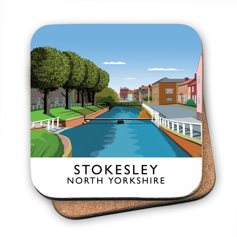Strokesley, North Yorkshire MDF Coaster