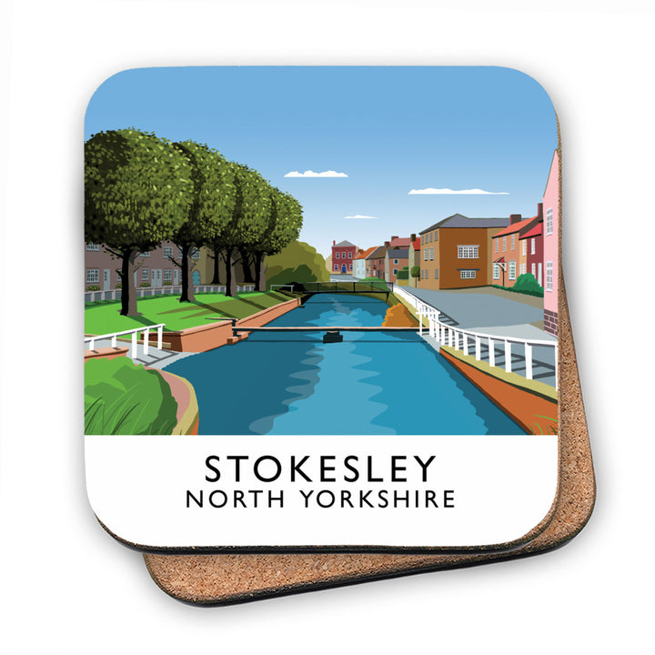 Strokesley, North Yorkshire MDF Coaster
