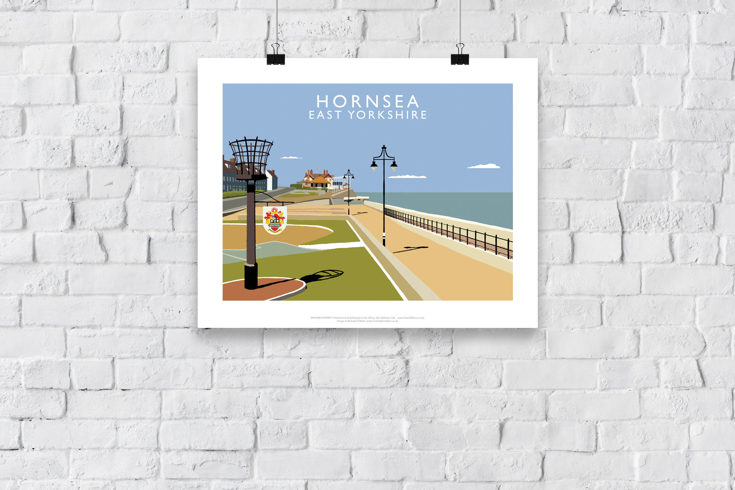 Hornsea, East Yorkshire - Art Print