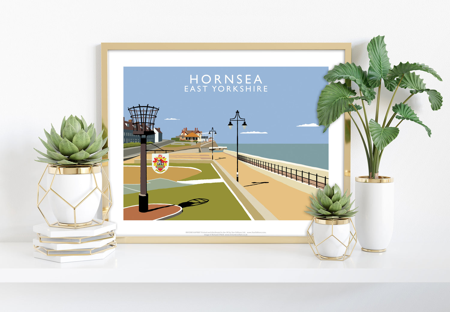 Hornsea, East Yorkshire - Art Print