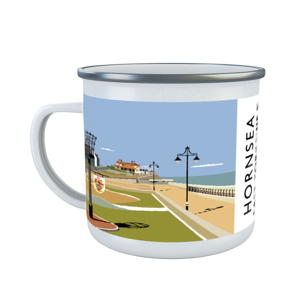 Hornsea, East Yorkshire Enamel Mug