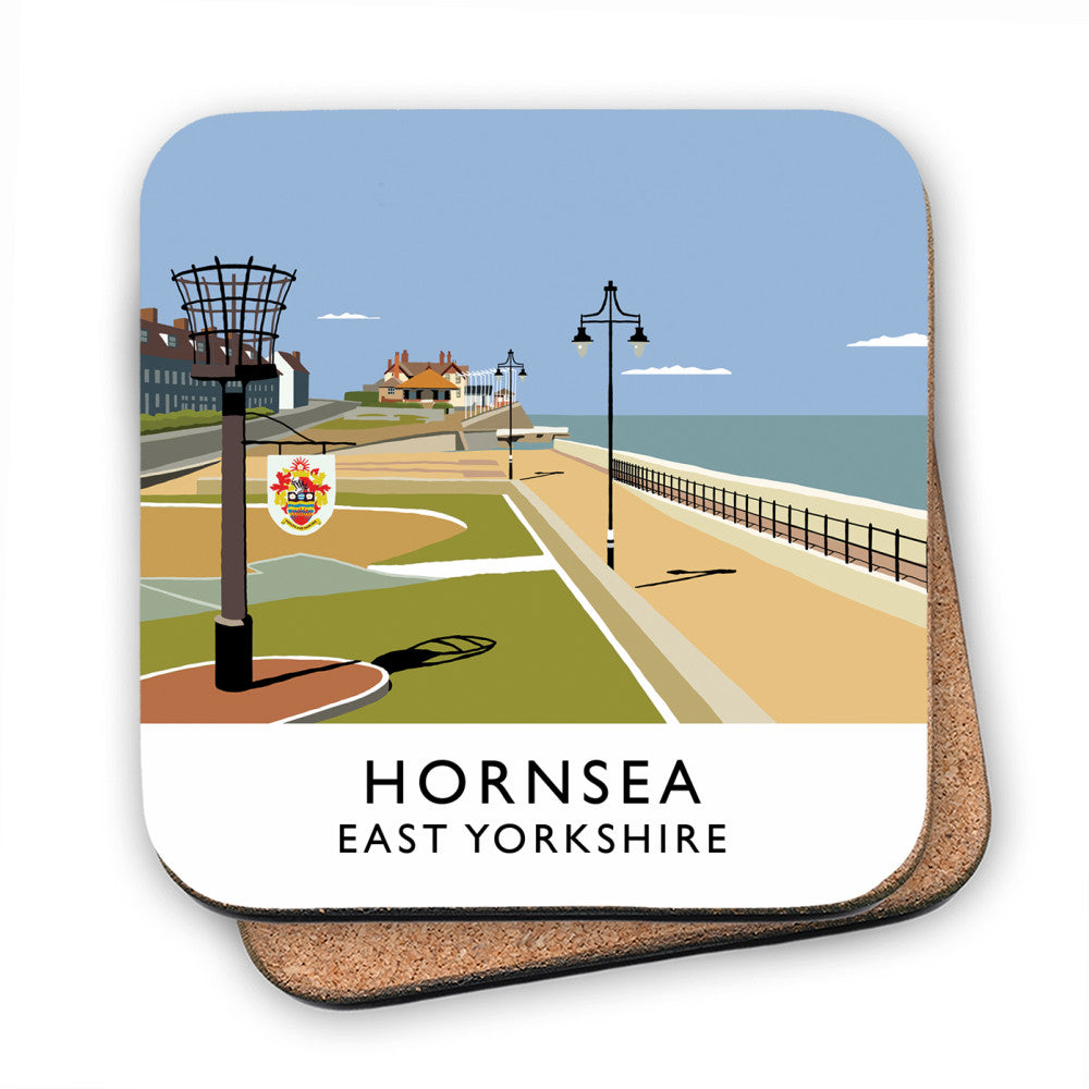 Hornsea, East Yorkshire MDF Coaster