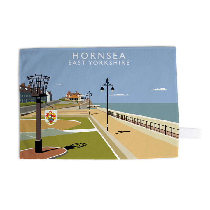 Hornsea, East Yorkshire Tea Towel