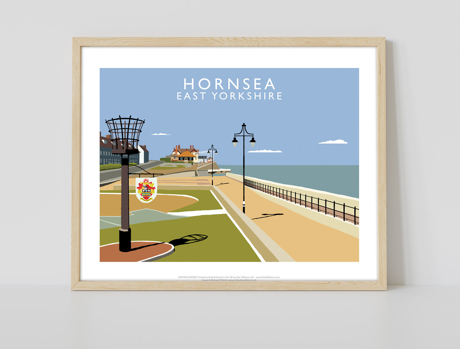 Hornsea, East Yorkshire - Art Print
