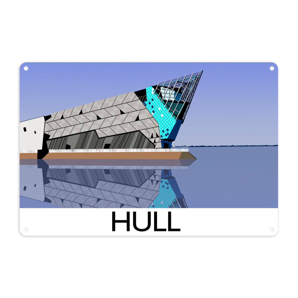Hull Metal Sign