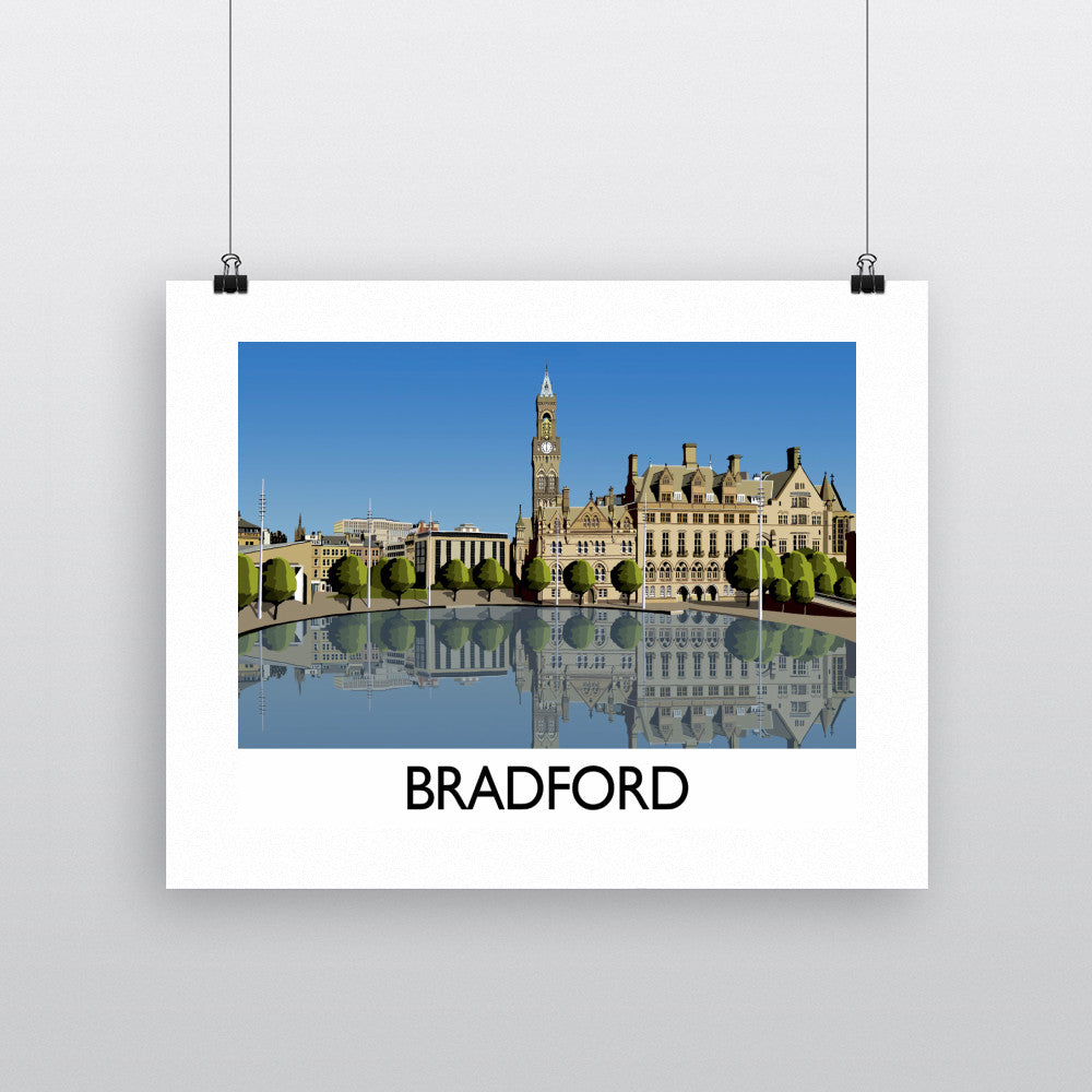 Bradford, West Yorkshire 90x120cm Fine Art Print