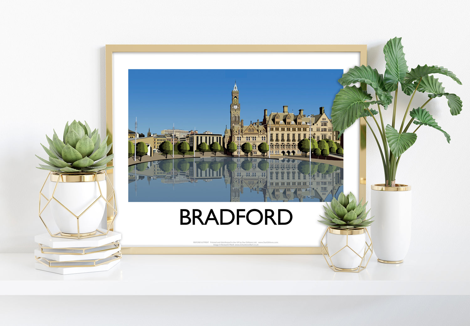 Bradford, West Yorkshire - Art Print