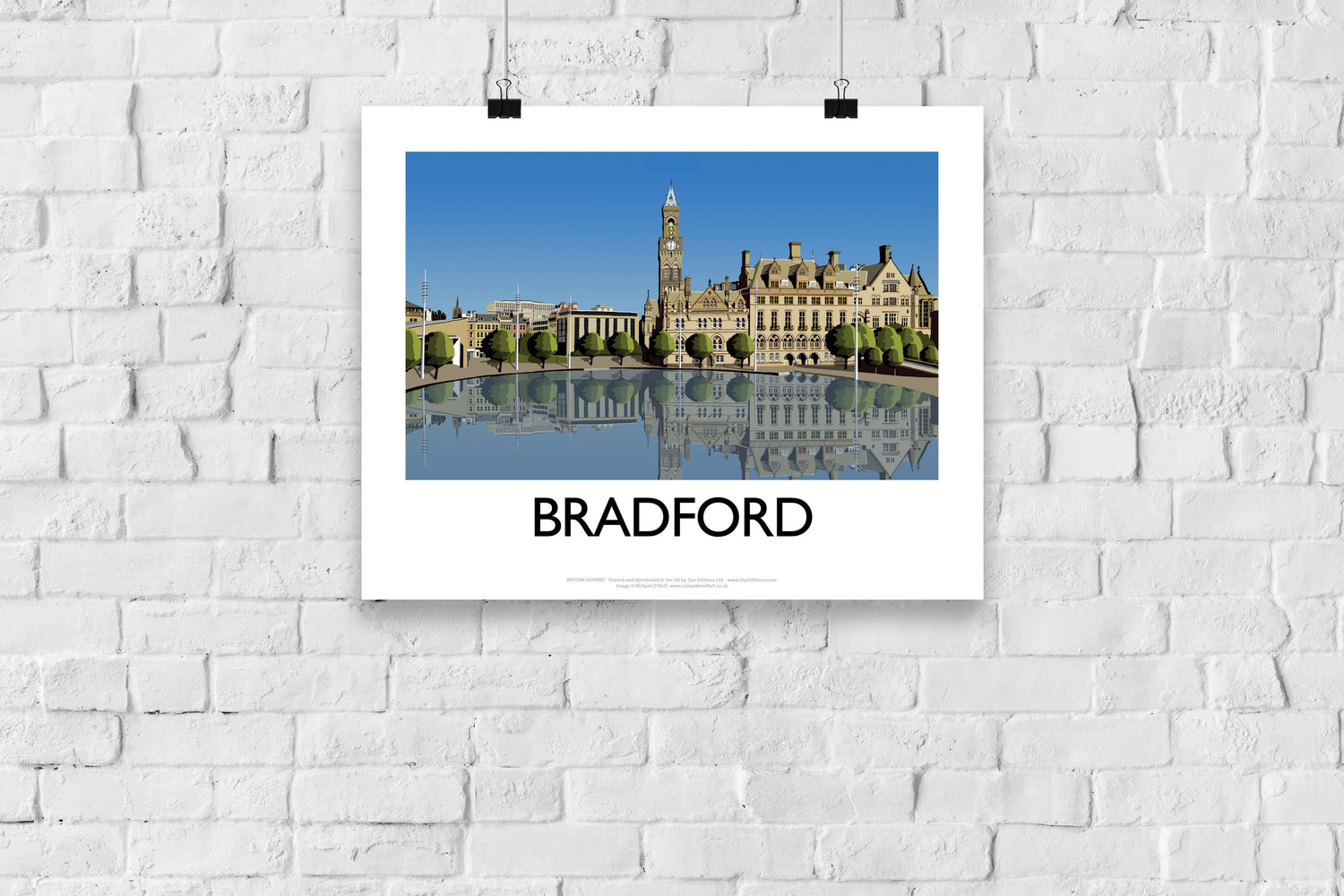 Bradford, West Yorkshire - Art Print