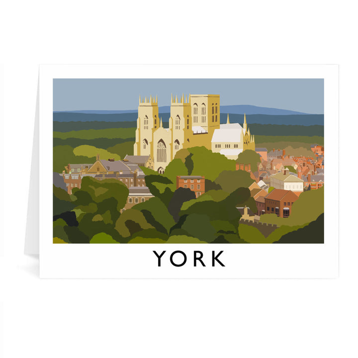 York, Yorkshire Greeting Card 7x5