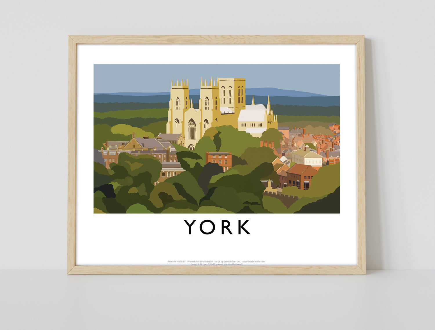 York, Yorkshire - Art Print