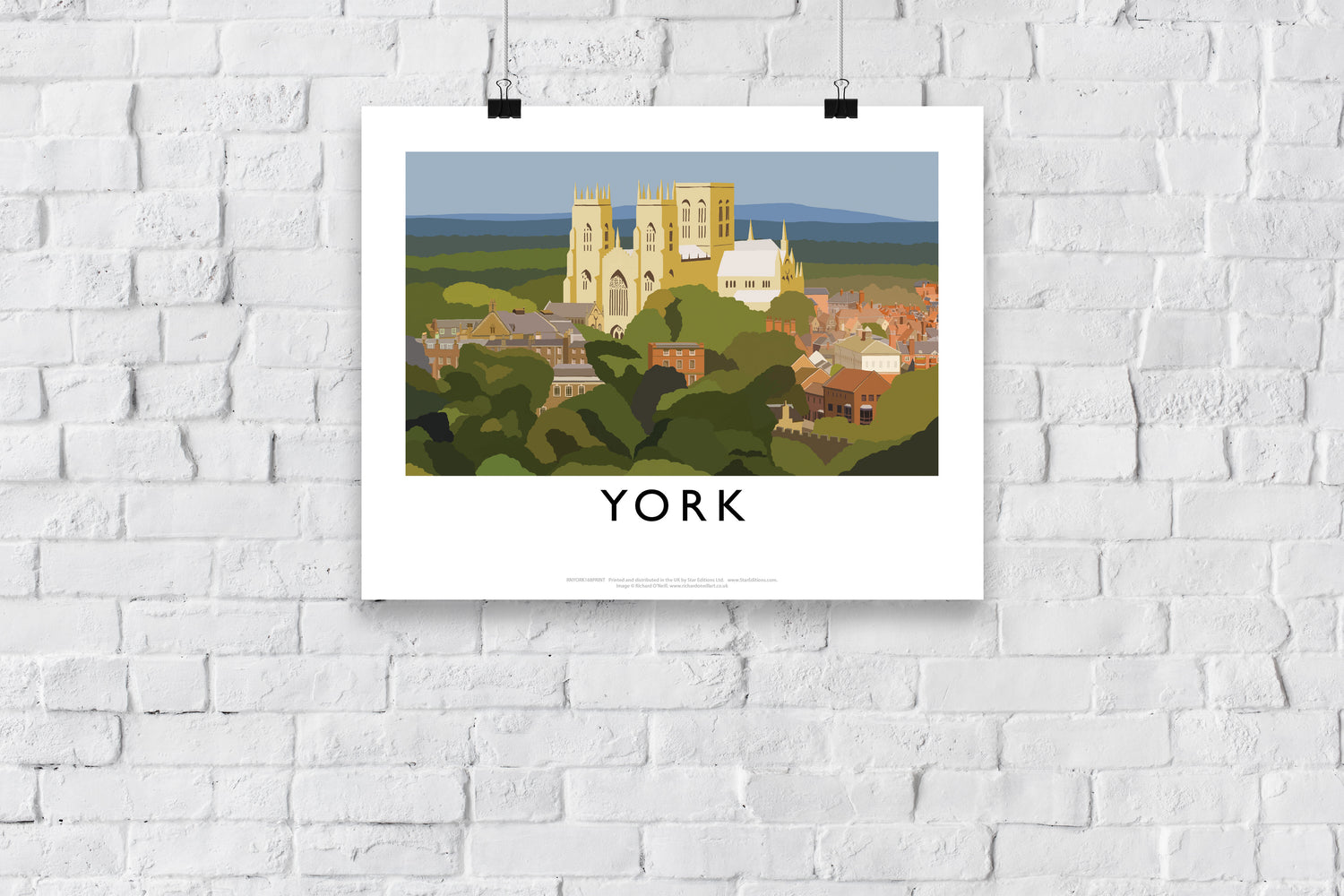 York, Yorkshire - Art Print