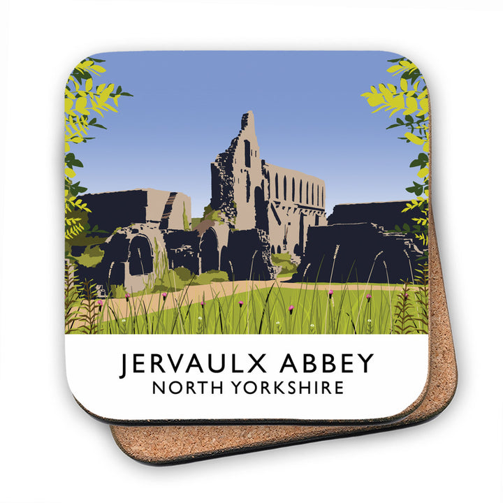 Jervaulx Abbey, North Yorkshire MDF Coaster