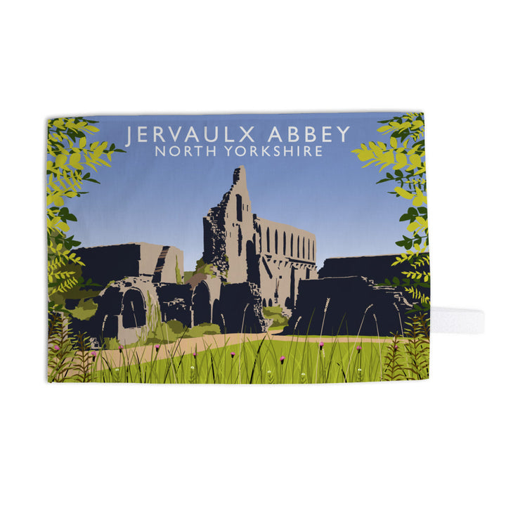 Jervaulx Abbey, North Yorkshire Tea Towel